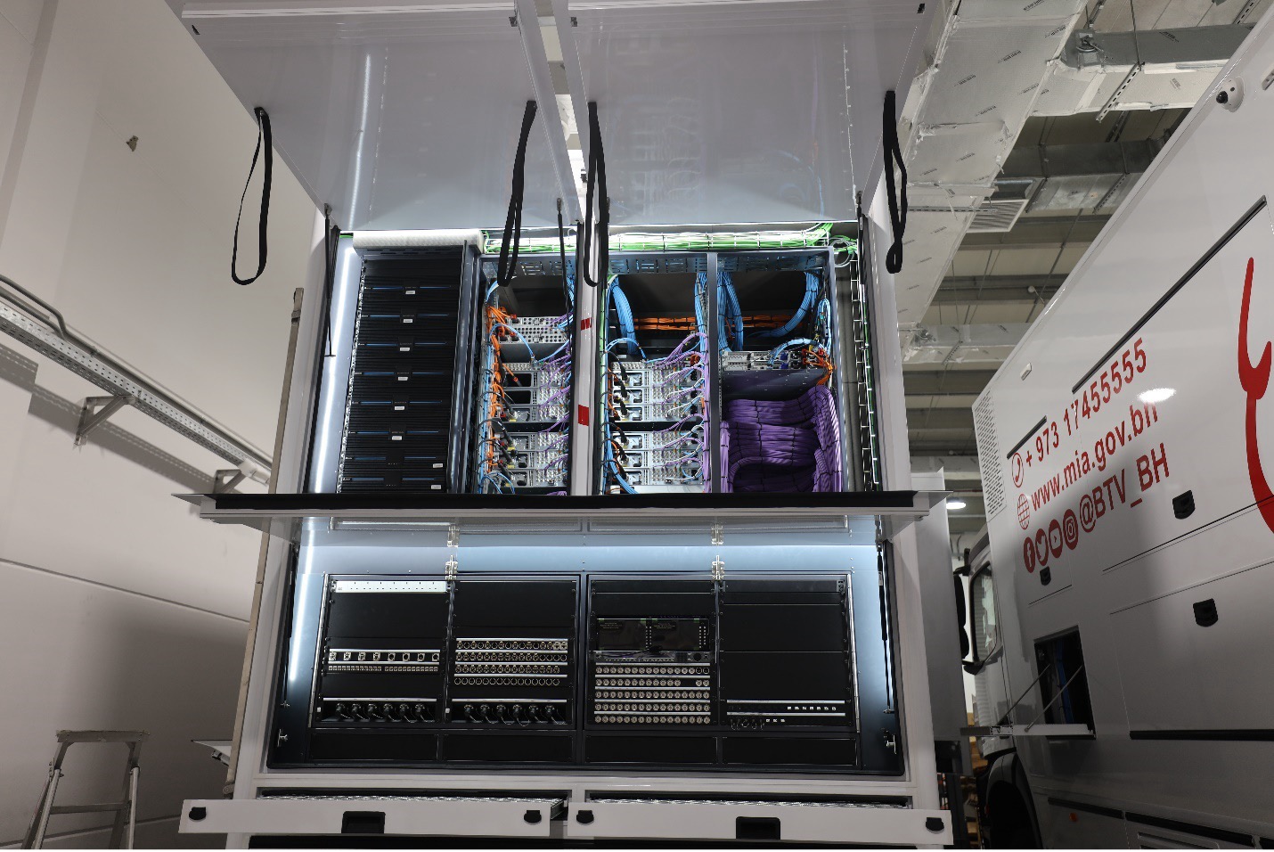 BSS Equips Bahrain TV’s New OB Vans with Lawo VSM Control and Audio Consoles